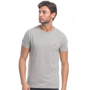 Tommy Hilfiger pánské šedé tričko - XL (501)